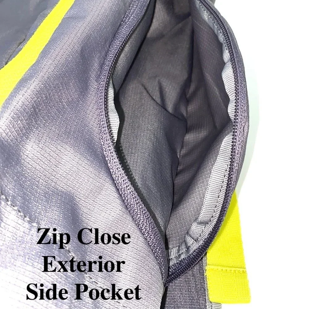 KIVA Unisex Urban Explorer Gray/Yellow Backpack